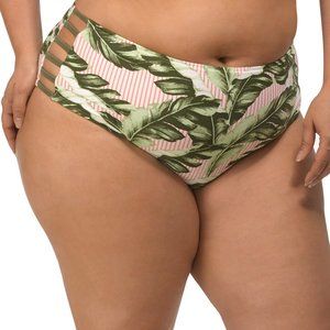 LYSA Swim Tummy Slimmer Midrise Bikini Bottoms